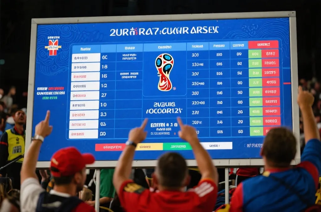 2026世界杯积分榜今日：从小组赛到八强，格局是如何悄悄改写的？